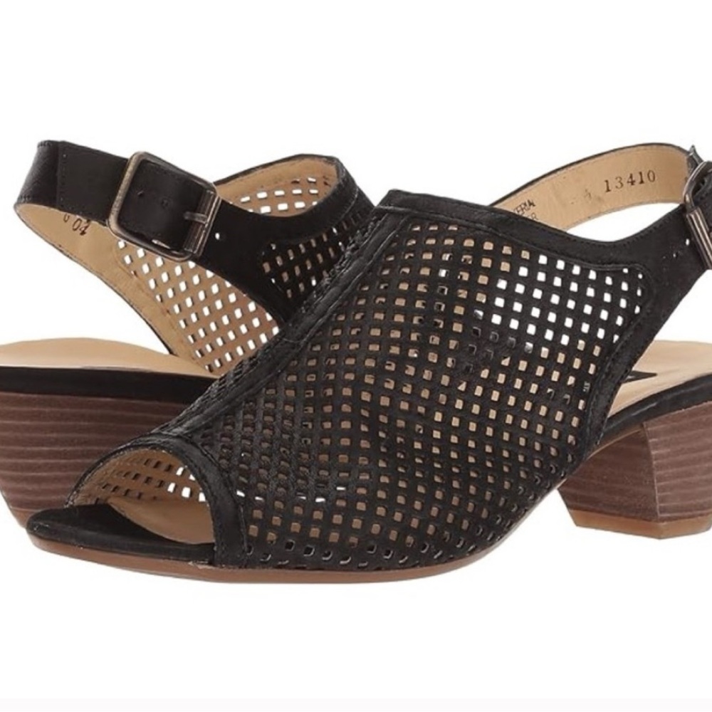Paul Green Black Lois Sandals US Size 7.5